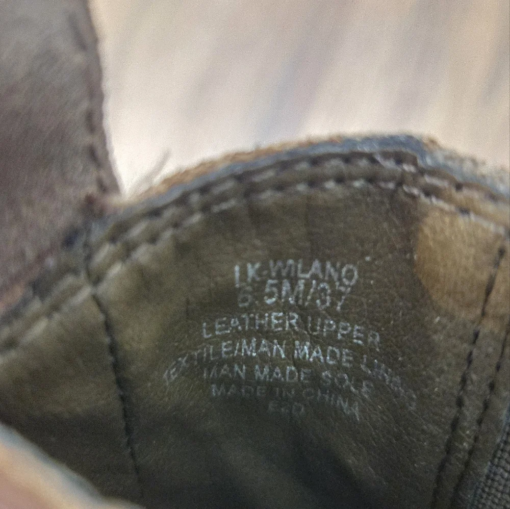 Women's Lucky Brand Ankle Wedge Slip On Boots Size 6.5 NWOT - Picture 5 of 6